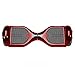 HOVERZON S Series Self Balance Hoverboard Scooter UL 2272; Dual Power 250-Watt Motor; Durable Aegis Armor Battery (Red)