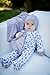 L'ovedbaby Unisex-Baby Newborn Organic Swaddling Blanket, Lavender, one size