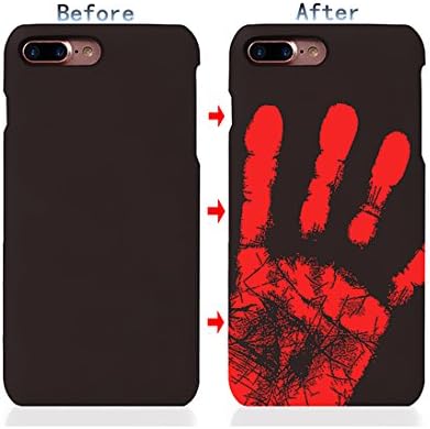 MAGIC CC iPhone 7 Plus Case,Color Changing Thermal Sensor Fluorescent Heat Induction Cell Phone Back Cover Case for iPhone 7 Plus 5.5 Inch (Dark Brow for iPhone 7Plus)
