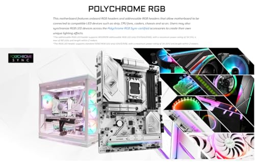 ASRock B850 Steel Legend WiFi AMD AM5 ATX Motherboard, Supports AMD Ryzen 9000/8000/7000 Series Processors, DDR5 8000+ (OC), PCIe 5.0, 2.5G LAN, WiFi 7, 14+2+1 Power Phase
