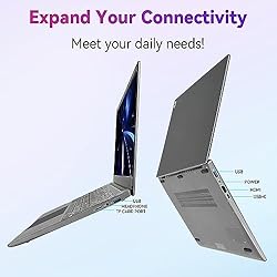 URAO Laptop 15.6 Inch Intel Celeron N5095 Quad-Core