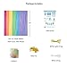 ANSOMO Colorful DIY Tissue Paper Tassel Garland Rainbow Fiesta Multicolor Streamer Banner - 30 PCS