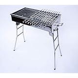 Stainless Steel Charcoal Grill Kebab BBQ Portable Mangal