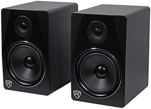 Rockville Studio Monitor, Black, 8 inch (APM8B)