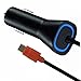 New Fast Rapid Car Charger for Samsung Galaxy S8 S8+ Motorola Droid Z, Z Force, Z Play / LG G5 G6 V20 / Pixel - Durable Dependable Strong Blue LED