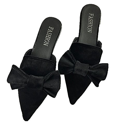bow mules flat