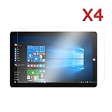 CHUWI HiBook Pro 10.1 Screen Protector, Transwon 4-Pack Ultra-Clear HD Screen Protector for Chuwi Hi10 Pro, Hibook 10.1 and Hibook Pro