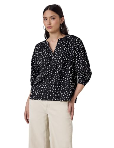 Street One Studio F345331 Chemisier Raglan Coupe Ample, Noir, 36 Femmes