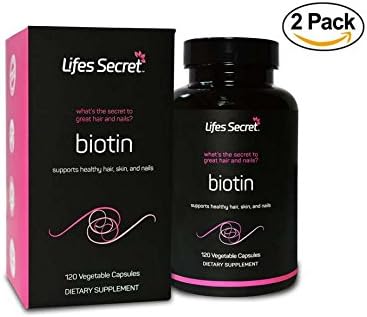 Amazon Com Life S Secret Biotin Supplement 10 000 Mcg 120