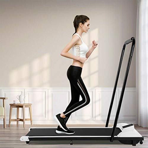 FASESH-Folding-Treadmill-Under-Desk-Foldable-Electric-Shock-Absorbing-Treadmill-wRemote-Control-LED-Display-for-Home-Gym-Office-Apartment-Installation-Free-Portable-WalkingRunning-Trainer