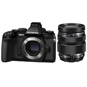 Olympus OM-D E-M1 16MP Compact System Camera (Body Only) Bundle with Olympus M Zuiko Digital ED 12-40mm f/2.8 Pro Interchangeable Lens