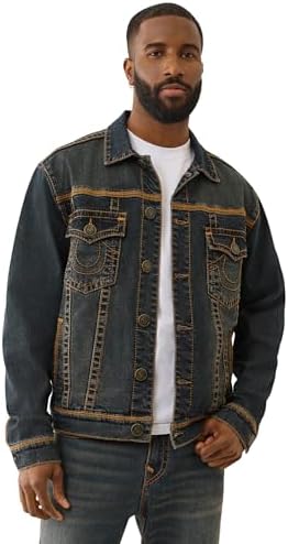 True Religion Men's Super T Oversized Velvet Jacket | Jackets for