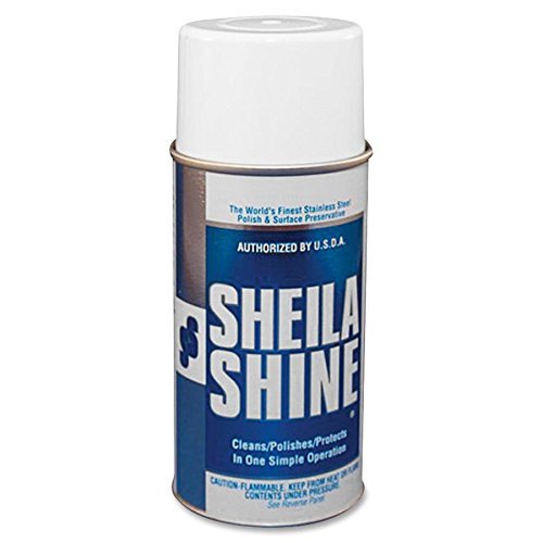 image for Sheila Shine Stainless Steel Cleaner and Polish, 10 Ounce Aerosol (1EA