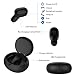 Wireless Earbuds, TUSBIKO Mini Dual Bluetooth Earbuds with Mic, in Ear V4.2 HD Stereo Bluetooth Headphones, Invisible Noise Reduction Car Headset (Black2)