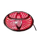 MICTUNING Car 3D LED LOGO lights emblem badge sticker Lamp for Toyota Corolla RED