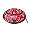 MICTUNING Car 3D LED LOGO lights emblem badge sticker Lamp for Toyota Corolla RED