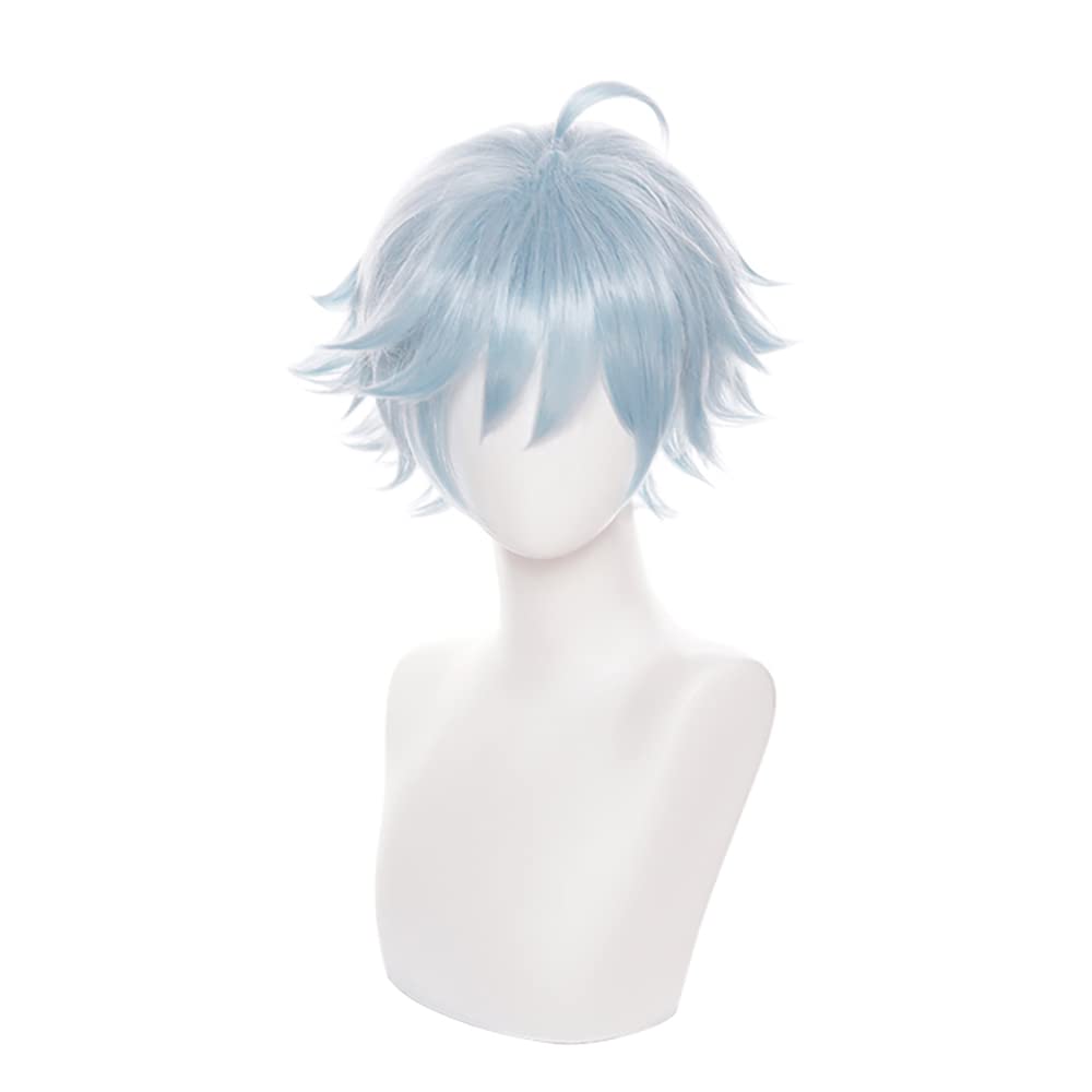 Yamia Anime Yae Miko Cosplay Wig for Game Genshin Impact Cosplay Wigs with Free Wig Cap (Chongyun)