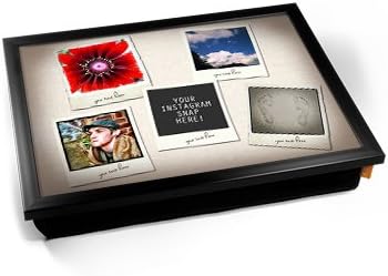 KICO Insta-gram Personalised Photo (5) Cushion Lap Tray
