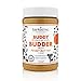 Pumpkin Pup Buddy BUDDER, 100% Natural Dog Peanut Butter, Healthy Peanut Butter Dog Treats, Made in USA, (17oz Jars)