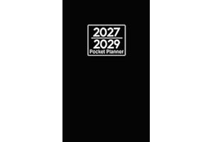 2027-2029 pocket calendar: 3 Year Monthly Pocket Planner ( January 2027 to December 2029 )