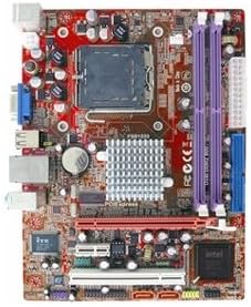 PC Chips P47G V1.0 Motherboard Core 2 Duo Intel G31 DDR2 MATX A&V&L