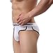 Men's Underwear,Neartime Mens Boxers Pouch Shorts Underpants Sleepwear (L, White)