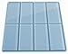 CNK Tile Sky Blue Glass Subway Tile Sample – Natural Stone for Modern Home & Bathroom Decor, Kitchen Backsplash, Shower Floors, and Outdoor Spaces - Pack of 1