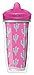 Playtex Sipsters Stage 3 Design Selections Spill-Proof, Leak-Proof, Break-Proof Insulated Spout Cup for Girls, 9 Ounce - 2 Pack