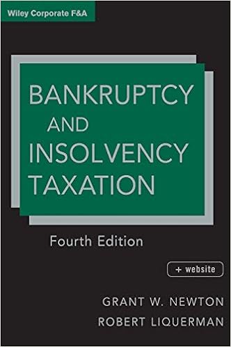 Bankruptcy and Insolvency Taxation