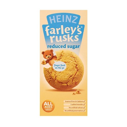 Farley's Rusks Reduced Sugar - 3 x 9's
