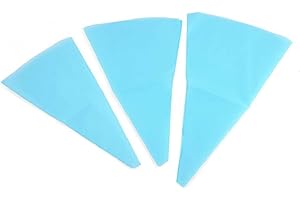 Générique Reusable Silicone Icing Bags Pastry Bags Cream Bag DIY Cupcake Decoration Cake Bags Icing Tools DIY Size L Durable 