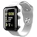 CinoCase Apple Watch Series 1 / 2 Case, 42mm Thin Fit Snap-On PC Hard Protective Bumper Case Premium Slim & Light Scratch-Resistant and Shockproof Cover for Apple Watch Series 1 / 2 (Black)