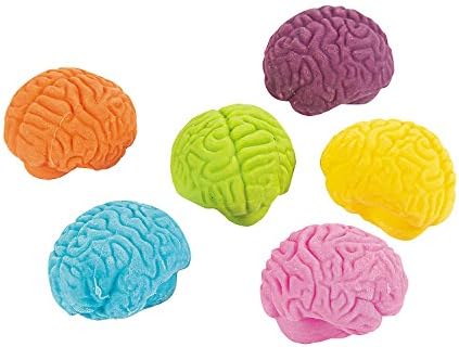 Brain-Shaped Erasers