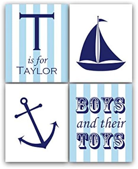 nautical nursery wall art