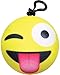 iscream X-Pressive! Emoji Crazy Eyes Emoji Microbead Pillow Backpack Keyring Clip - Mint Marshmallow Scent