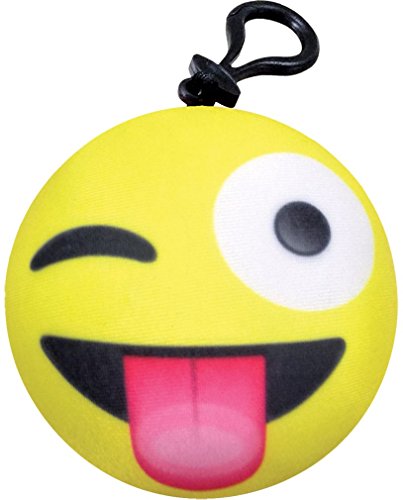 iscream Marshmallow Scented Crazy For U Emoji Squishem Backpack Charm