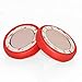 Replacement Ear Pads for Beats Solo 2 and Solo 2 Wireless Headphones With Exclusive AHG Adhesive Tape (RED)