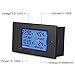 VANJING DC 6.5-100V 0-100A LCD Digital Display Voltmeter with 100A Shunt Power Energy Meter Multimeter Amperage Ammeter (DC 100A Tester)
