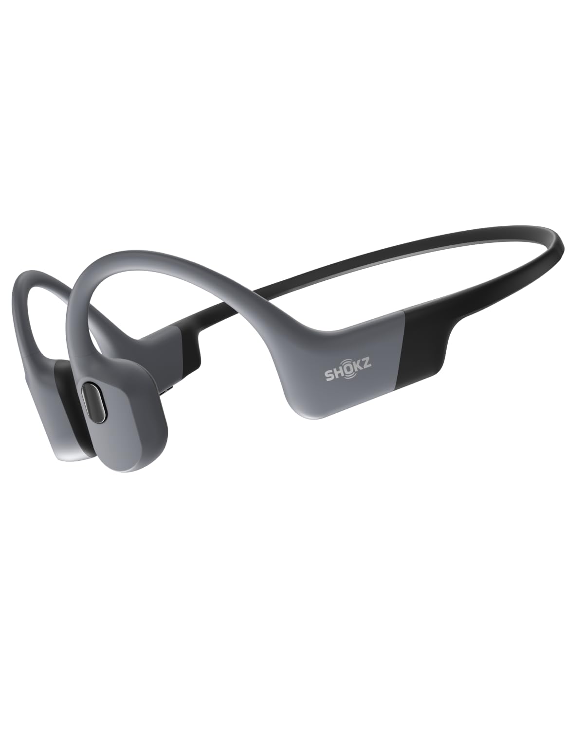 SHOKZ OpenSwim Pro - Open-Ear Bluetooth & MP3 Bone Conduction Sport Headphones, Swimming Headphones, IP68 Waterproof, Grey