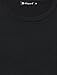 Allegra K Ladies Stripes Stretchy Ribbed Spring Tunic Knit Shirt M Black White