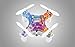 Dayan Anser Nano WIFI RC Cheerson CX-10DS 2.4G 4CH 6 Axis Mobile Phone Control for iOS / Android APP Wireless Wifi Remote Control Hover Rotate Excellent Mini Altitude Hold Quadcopter (Colorful)