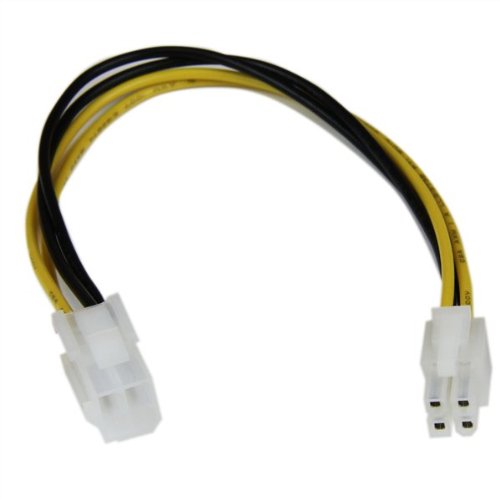 StarTech.com 8-Inch ATX12V 4-Pin P4 CPU Power Extension Cable (ATXP4EXT)