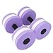 Aolvo Water Aerobics Dumbbells, Water EVA Foam Barbells Exercise Hand Bars Pool Resistance Exercises Equipment for Training Yoga Fitness Improve and Pool Sports Women/Men,Set of 2