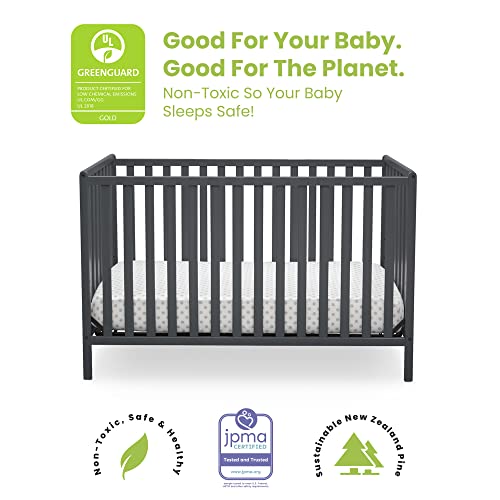Delta Children Heartland 4-in-1 Convertible Crib Greenguard Gold