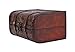 SiCoHome Small Trunk Box,5.9 inch Vintage Jewelry Storage Organizer for Gift and Decorative Box