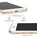 TORRAS Slim Fit iPhone 8 Case/iPhone 7 Case, Hard Plastic Full Protective Anti-Scratch Resistant Cover Case Compatible iPhone 7 (2016)/iPhone 8 (2017), Blush Gold