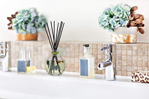 LOVSPA Peppermint & Eucalyptus Unwind Luxury Home Fragrance Diffuser Reeds Set | A Blend of Fresh Peppermint Sprigs, Aromatic Eucalyptus & Creamy Vanilla