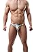 Sexy Men's Briefs Floral Printed Underwear Cotton Hip Empty Underpants (L)