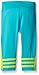 adidas Little Girls' Active Capri Tight Legging, Green, 6X