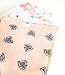 Baby Bandana Drool Bibs 8 Pack for Girls, Hypoallergenic Soft Organic Cotton with Snaps for Teething Drooling, Baby Shower Gift for Girl, Newborn Registry Must Haves, Burp Cloth, Pink Blush Rose